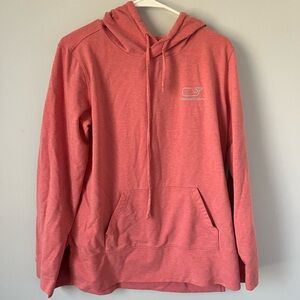 Vineyard Vines Women’s Coral Hoodie Sweater